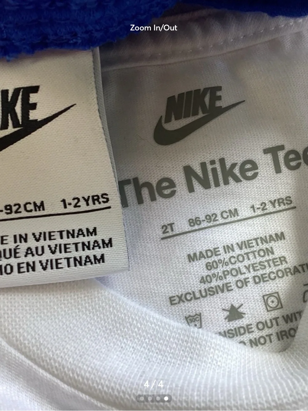 Nike toddler boy tee & joggers outfit size 2T(NWT) ~FIRM, NO OFFERS~ - Picture 4 of 4